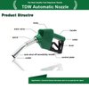11A Automatic Shutoff Fuel Delivery Gun Injector